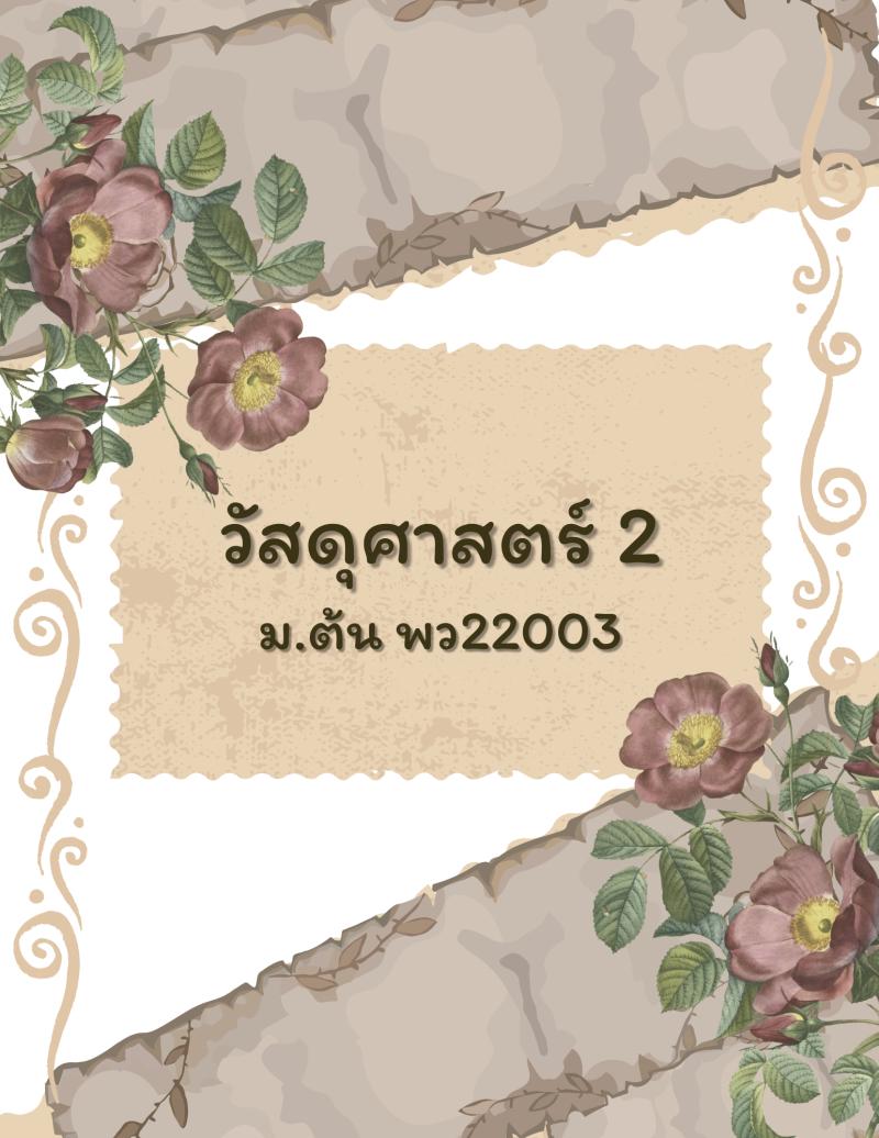 วัสดุศาสตร์ 2